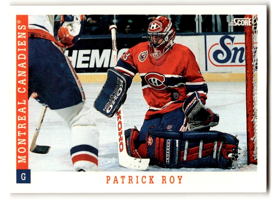 Patrick Roy 1993-94 Score Canadian #315 Montreal Canadiens