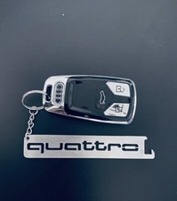 Audi Quattro Key Chain Stainless Steel Bottle Opener