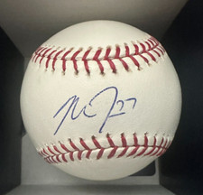 Mike Trout Signed Rookie Signature Baseball MLB Holo