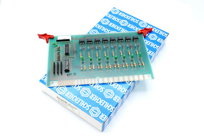 Schleicher Platinen Karte MDE214-101-24 24102408 24V Modul Eingangsmodul