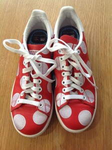 adidas stan smith red ebay