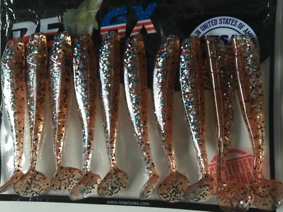 Relax Kopyto Shad 4.5'' 3x3 TC 164 (1 Per Pack) - Lure World Fishing Tackle - Foto 9