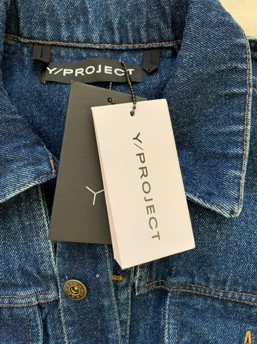 Y/Project Blue Layered Denim Jacket with Cut Outs | eBay Y/Project Blue Layered Denim Jacket with Cut Outs | eBay