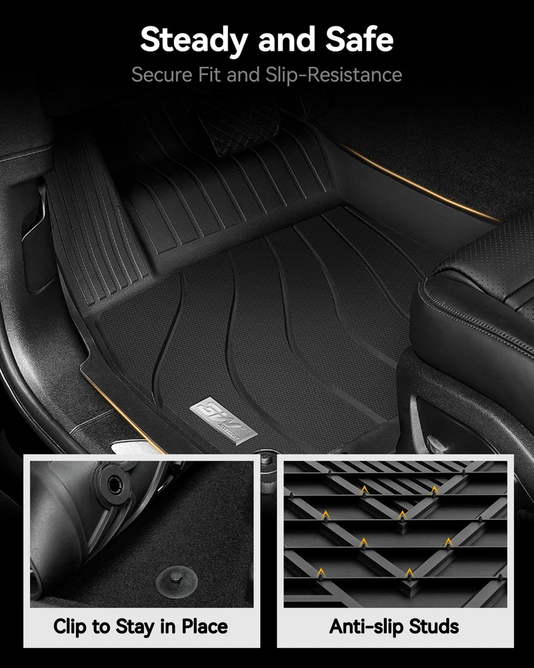 Alfombrillas y revestimiento de carga de 3 W para Porsche Cayenne 2019-2025 alfombrillas TPE para todo tipo de clima Foto 4 de 4