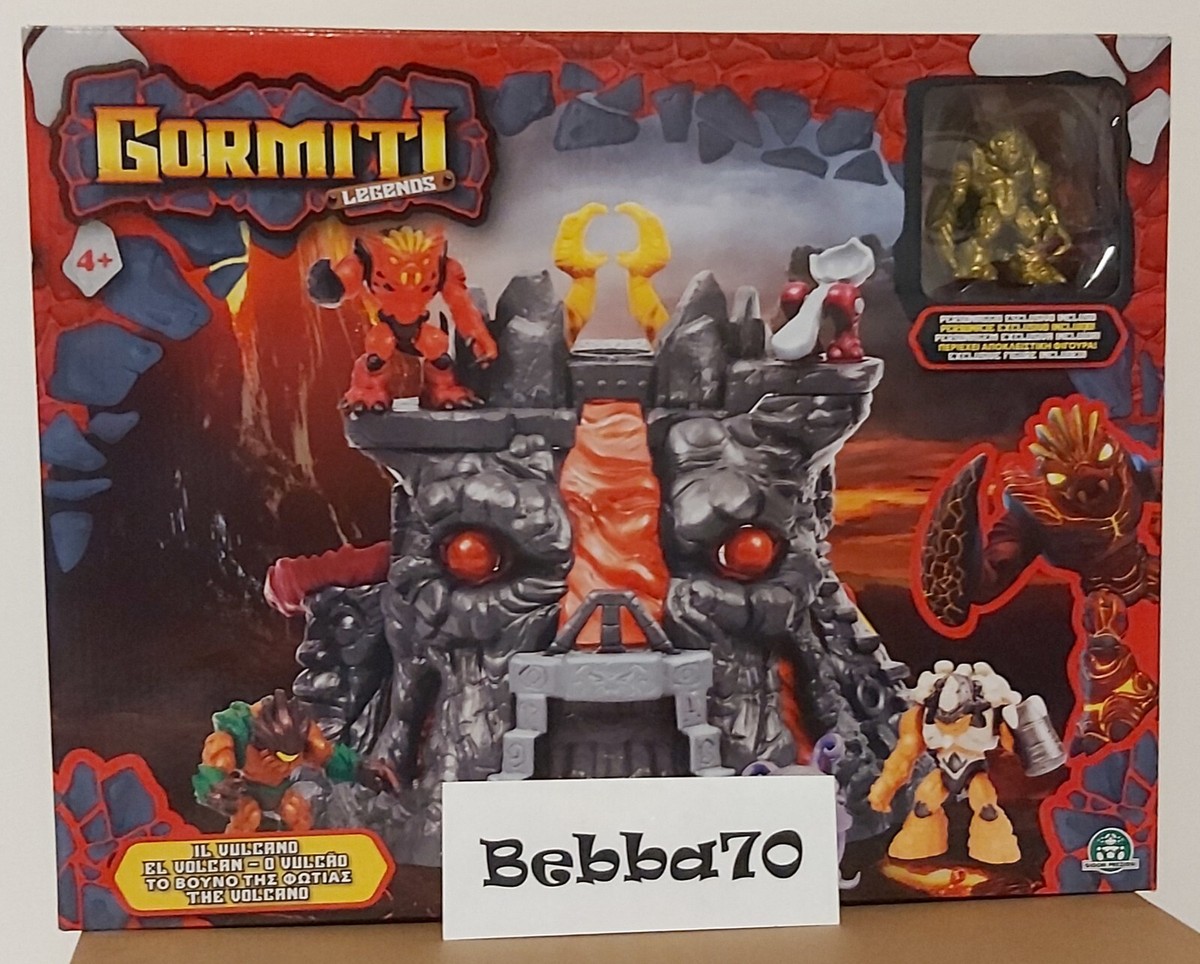 GORMITI LEGENDS 2022 THE VOLCANO, WITH EXCLUSIVE GOLD CHARACTER