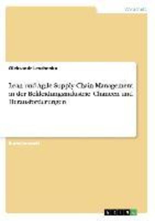 Thumbnail - Lean Und Agile Supply Chain Management In Der Bekleidungsindustrie.