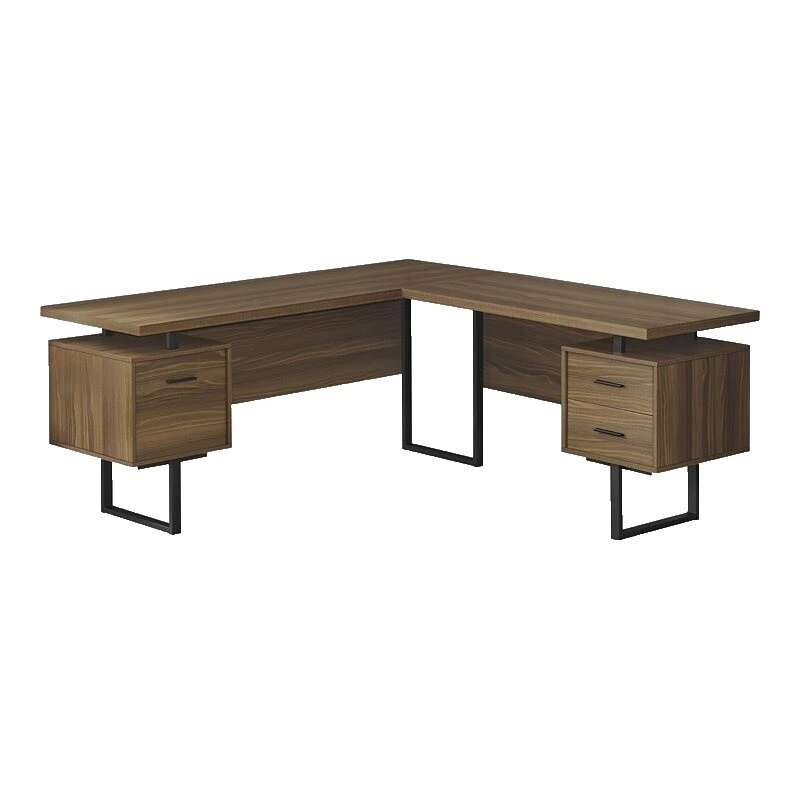 Walnut Black Home Office Desks