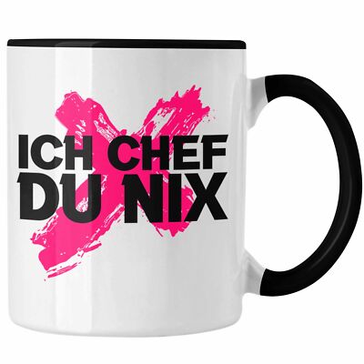 Trendation - Ich Chef Du Nix Tasse Geschenk Von Team Bester Chef Geschenkidee Lu