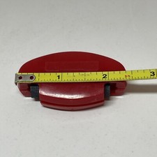 Unbranded Pocket Ice Skate Sharpener Vintage Red