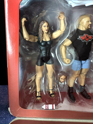 WWE Elite Milk-o-mania 3pk Epic Moment Kurt Angle Stone Cold
