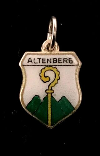  ❤️  Bettelarmband Anhänger Wappen  ❤️  Altenberg - Bergisches Land Charm F40 - Afbeelding 1 van 2