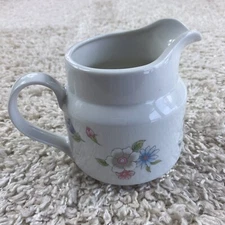 FTD Small Floral Pitcher "Especially for You!" Made in Japan 1989 FTDA Vintage