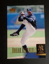 2001 Upper Deck ADRIAN HERNANDEZ New York Yankees #292 Star Rookie 