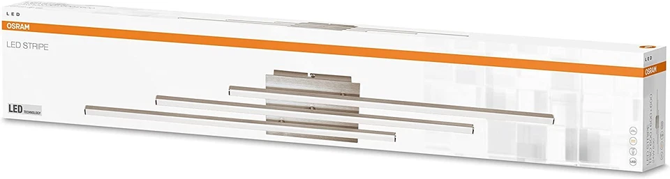 OSRAM LED Deckenleuchte Stripe Trio 600+600+600 24W warmweiß EEK:F (Spektr A-G) - Bild 3 von 4