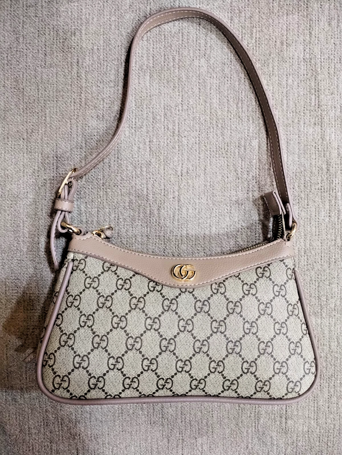 PETIT SAC BANDOULIÈRE GUCCI OPHIDIA TOILE ET CUIR OPHIDIA GG