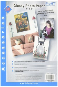 Photo-Glossy-Paper-4-034-x-6-034-50-Pack-White-For-Inkjet-Printers-FREE-Shipping