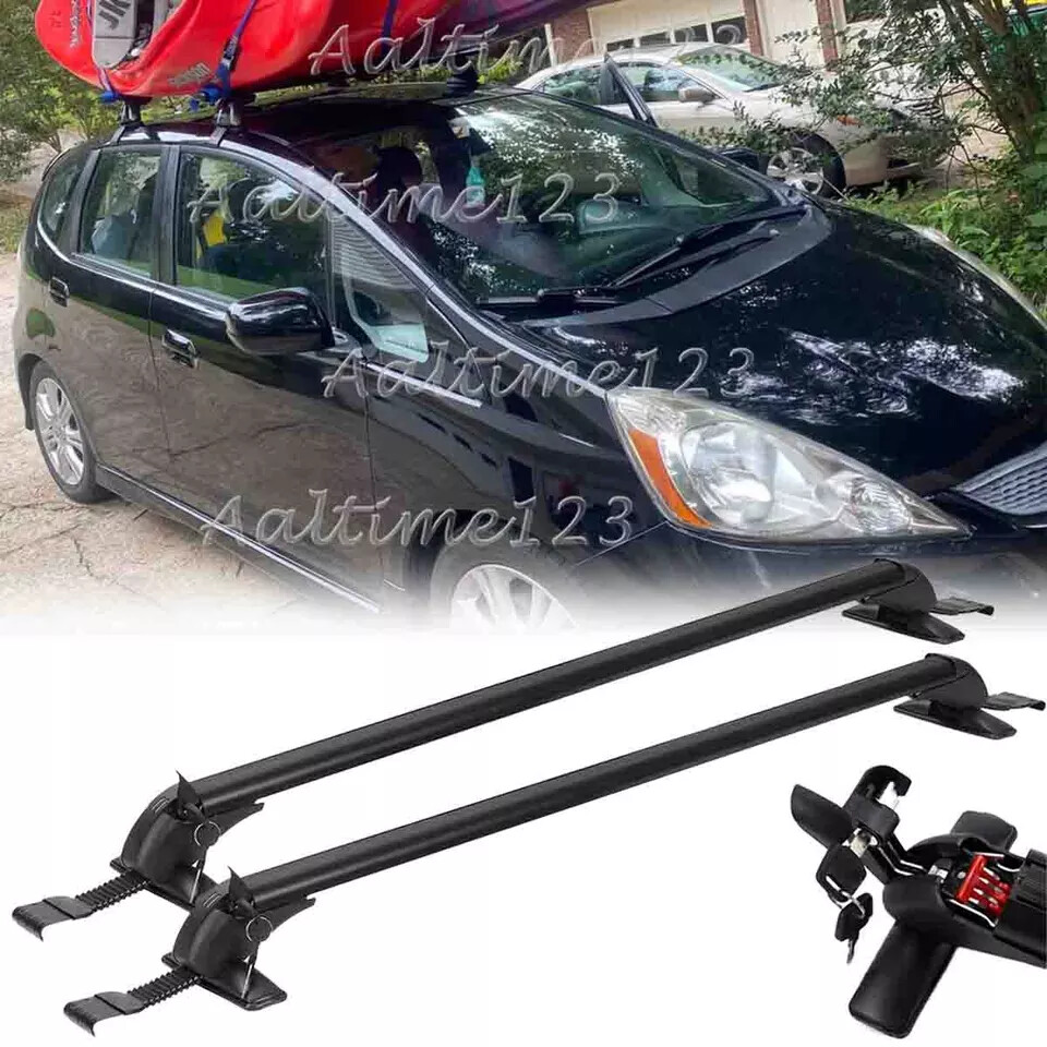 For Honda Fit 2010-2020 41.3" Car Top Roof Rack Cross Bar Cargo Luggage Carrier