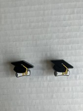 Graduation Cap Charms For Crocs Set Of 2 