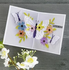 Butterfly Metal Cutting Dies Stencil Scrapbooking Embossing Paper Cards Template