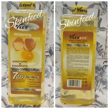 Veet Gold Egg York  Egg White Whitening Face  Body 7Days Corrector Oil 1000ML