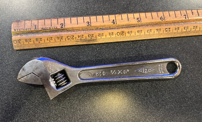 VINTAGE ZEREM NO.360  3/8  X 6  ADJUSTABLE DROP FORGED WRENCH WEST GERMANY