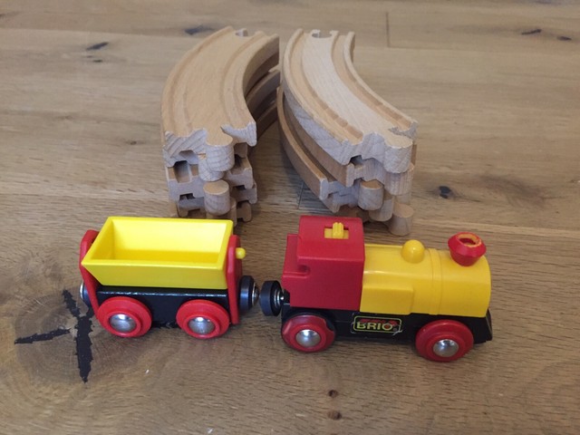 best battery powered train for wooden track
