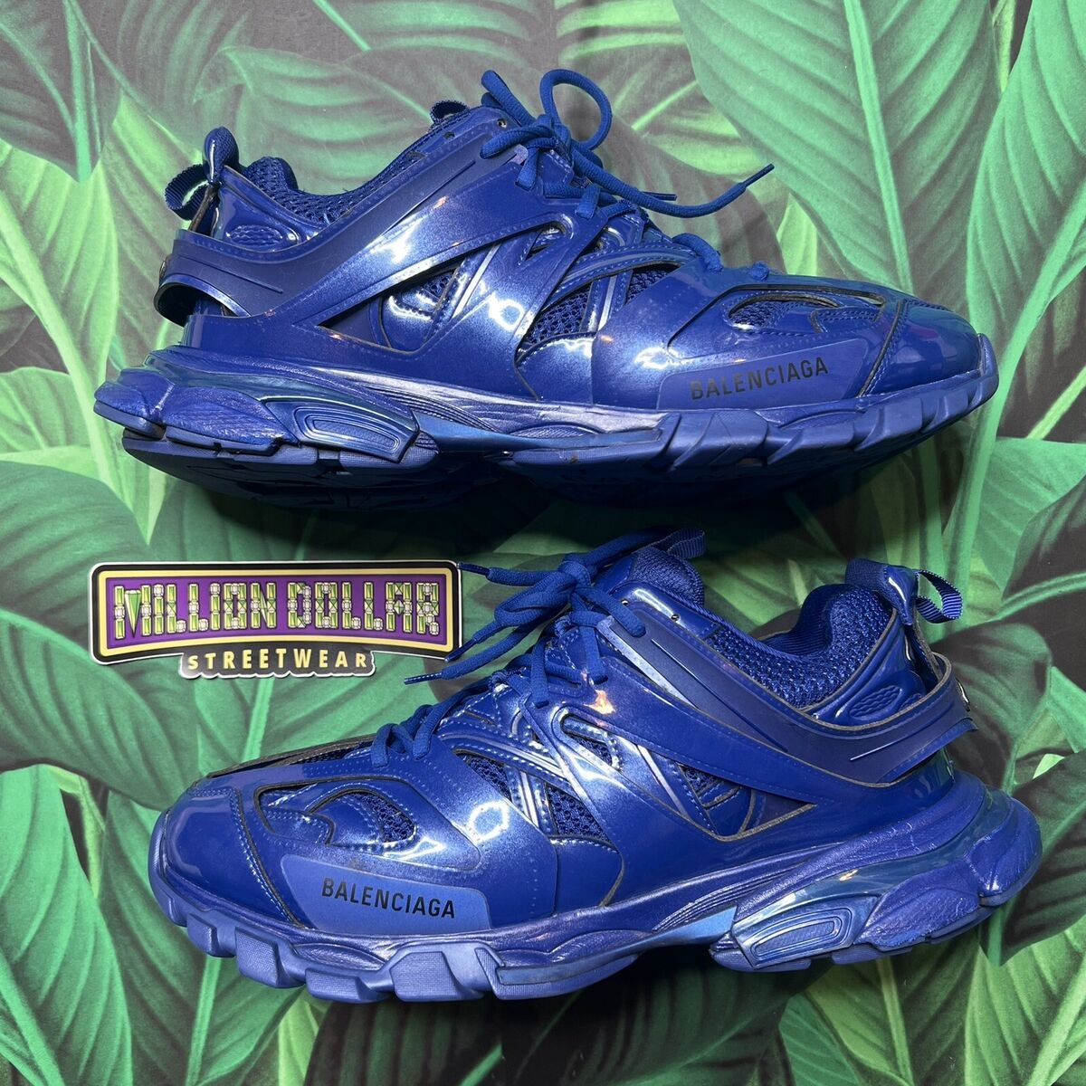 Balenciaga Track Sneaker 'metallic Indigo' Sz- 12M/45EU | eBay Balenciaga Track Sneaker 'metallic Indigo' Sz- 12M/45EU | eBay