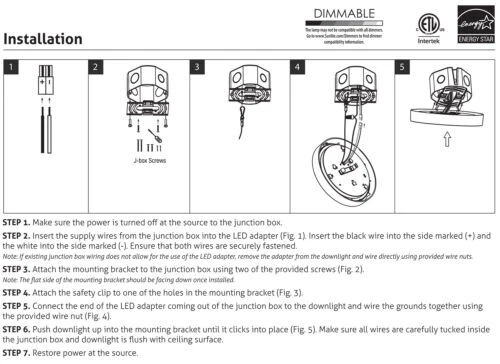 LED Flush Mount Ceiling Light, 18W (100W), 5CCT, 120LM, Square Mini Panel Light - Image 4 of 4