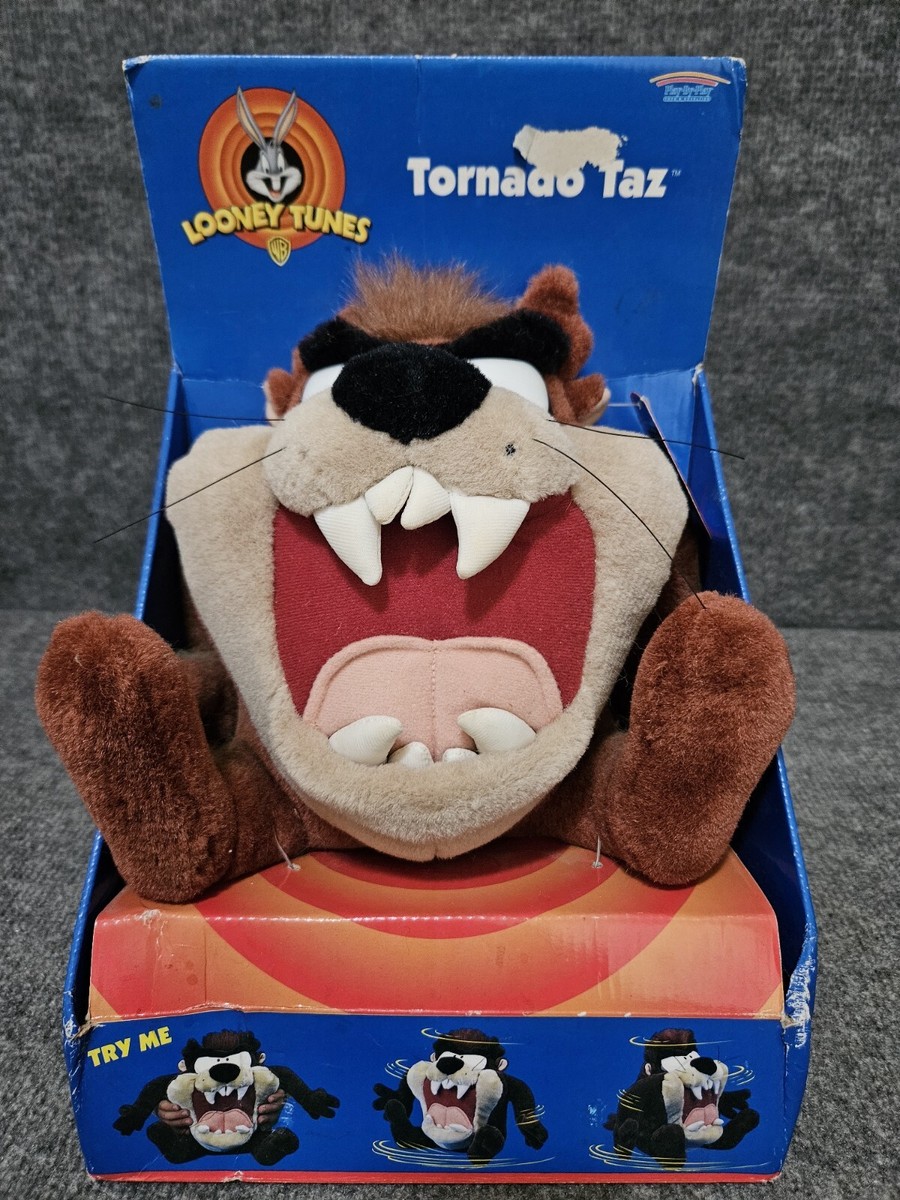 ルーニーテューンズ★タズ Vintage 1997 Looney Tunes TORNADO TAZ Plush | eBay