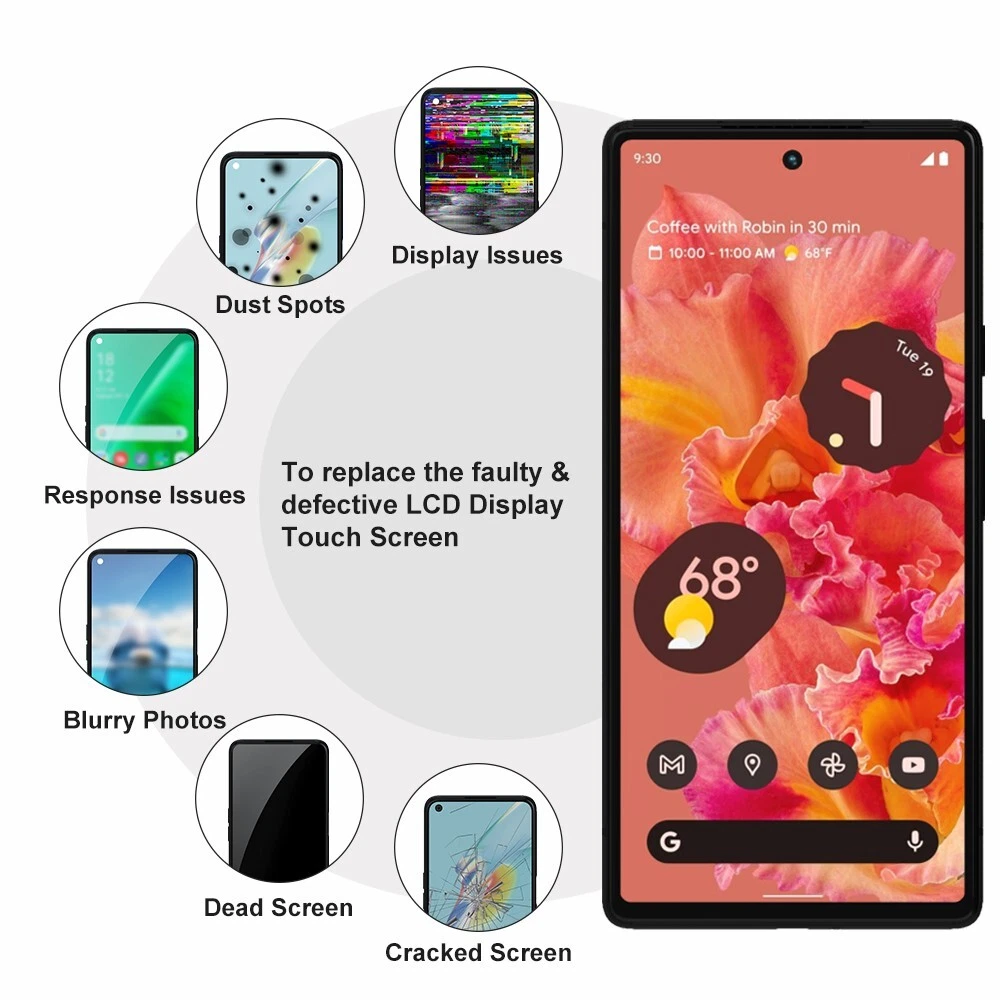 OLED For Google Pixel 6 Screen Replacement For Bosnia And Herzegovina