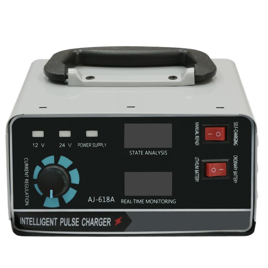 Smart 12V 24V Auto Pulse Trickle Charger Heavy Duty Battery Maintainer