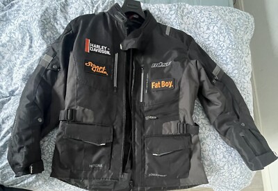 Büse Ancona Pro Gr. 58, Herren Motorrad Textiljacke - Schwarz/Anthrazit
