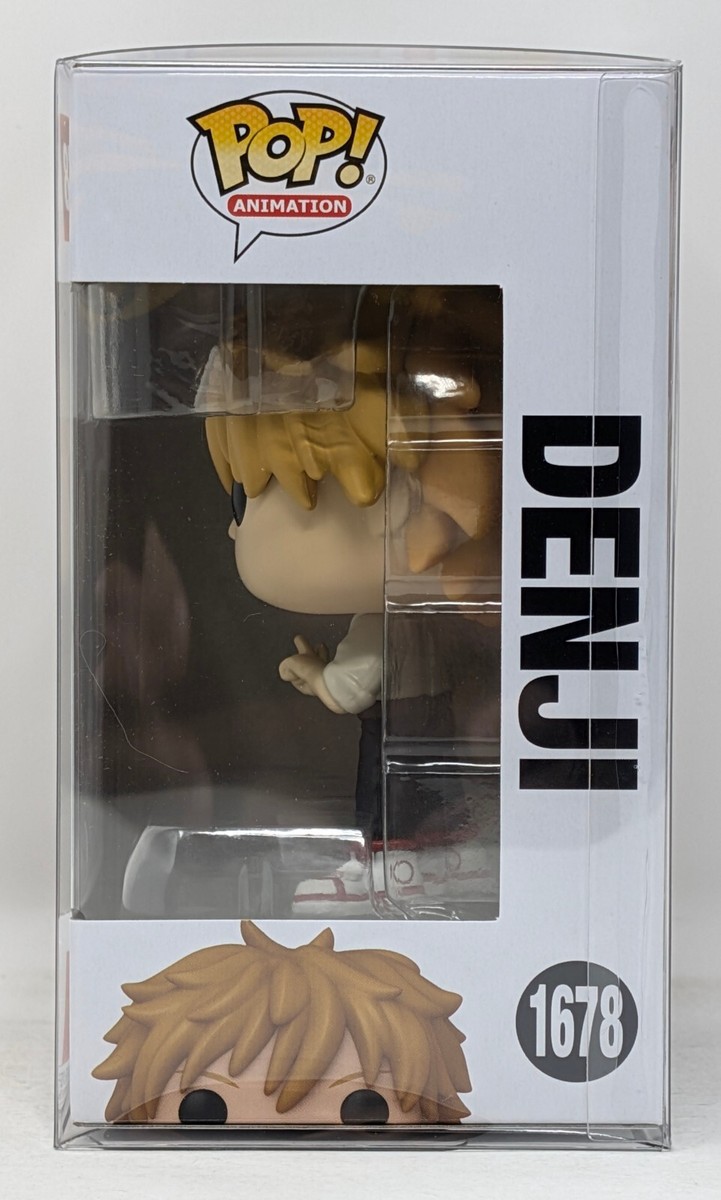 ☆ぶち☆ Funko Pop! Chainsaw Man Denji #1678 New in Protector
