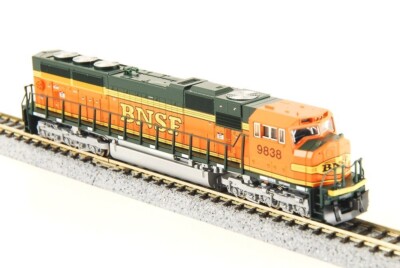 鉄道模型 KATO EMD SD70MAC 176-6303 BNSF#9838 No.8 KATO N-Scale #176-6303 EMD SD70MAC BNSF #9838 made in Japan