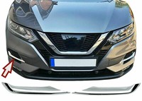 Set Edelstahl Blende StoßStange Chrom FüR Nissan Qashqai Ii Facelift Ab 2017