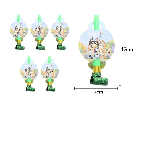disney Blueye Disposable Tableware Birthday Party Supplies Dog Blowout Balloon B - Picture 20 of 43