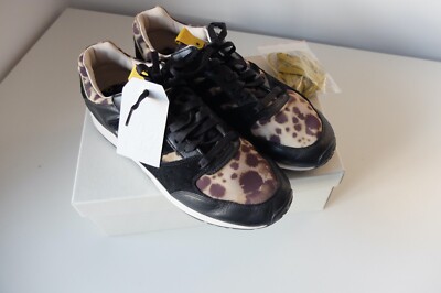 Adidas Consortium Tech Super WCAP UK10 Leoprint schwarz gelb Originals sehr guter Zustand