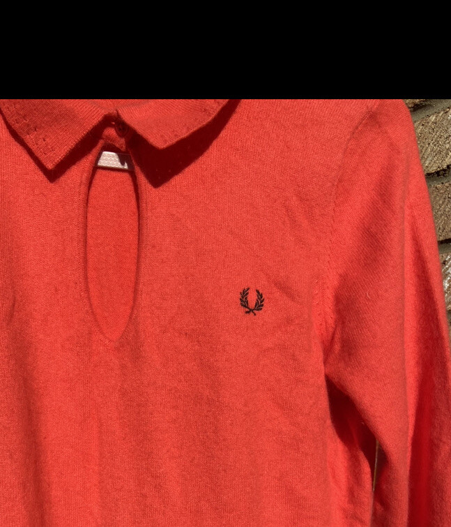 Amy Winehouse Fred Perry jumper dress  Size 14 Worn Once Rare image 2