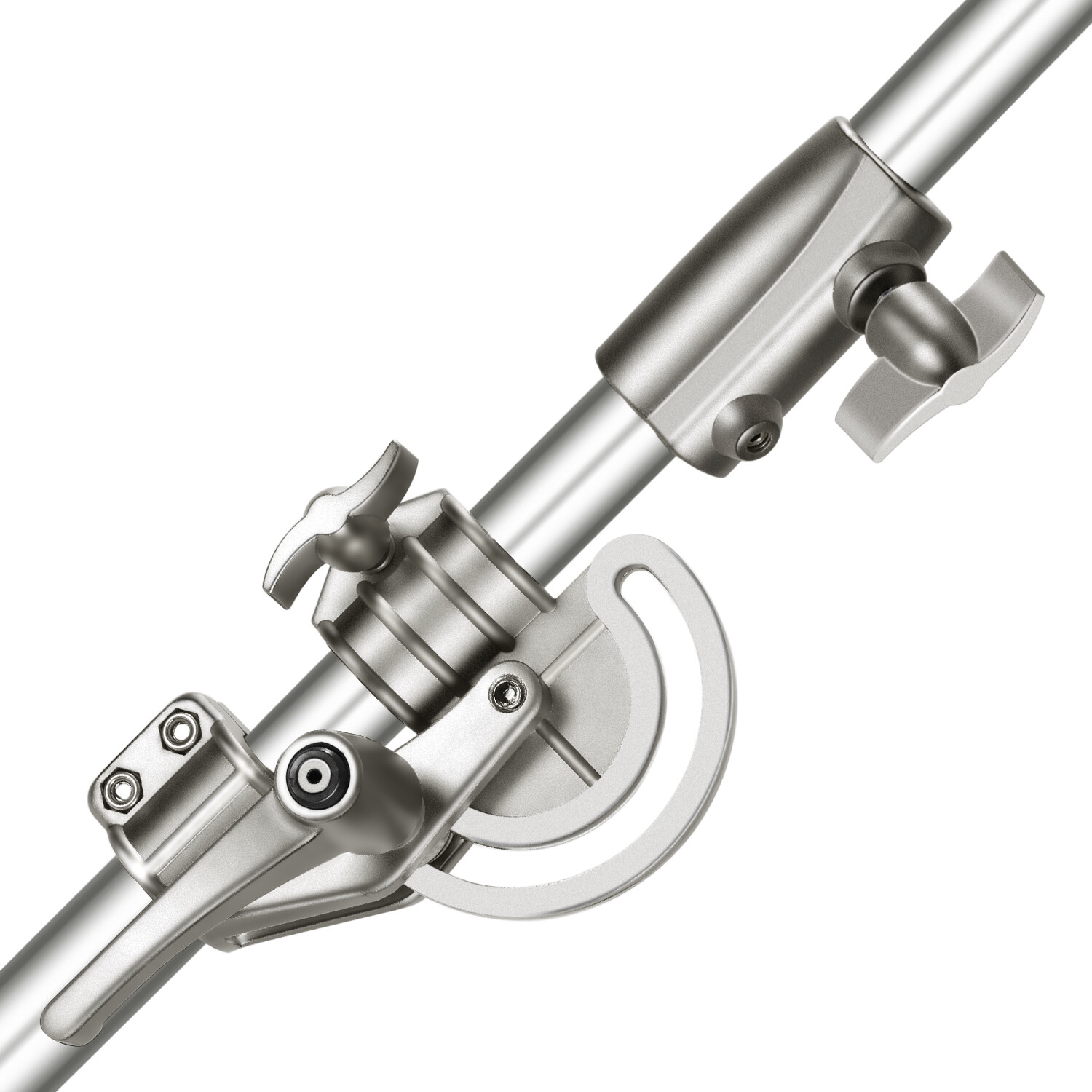 Neewer Photo Studio 2in1 Light Stand with 85inch Boom Arm and