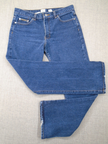Calvin Klein Jeans Women's 33" Waist Boot Leg Pants Rinse Wash - Picture 16 of 21