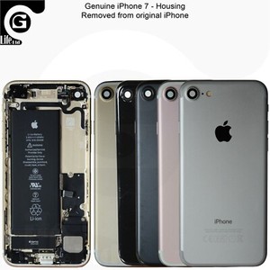 Original Apple iPhone 7 Rückseite Rückseite Gehäuse Chassis Cover mit Teilen AB