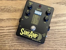 Tech 21 Original SansAmp mid 90's Kurt Cobain Rare Tested Excellent 