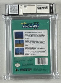 Adventure Island II - NES Nintendo - New Sealed - Graded WATA 7.5 A  Not VGA CGC