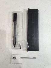 NEW Genuine HP Spare Stylus Pen 905512-002 Silver Black With Box Manual Set