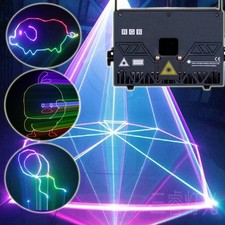 5W/10W Bluetooth Program RGB Animation Laser Projector Party DJ Stage Lighting