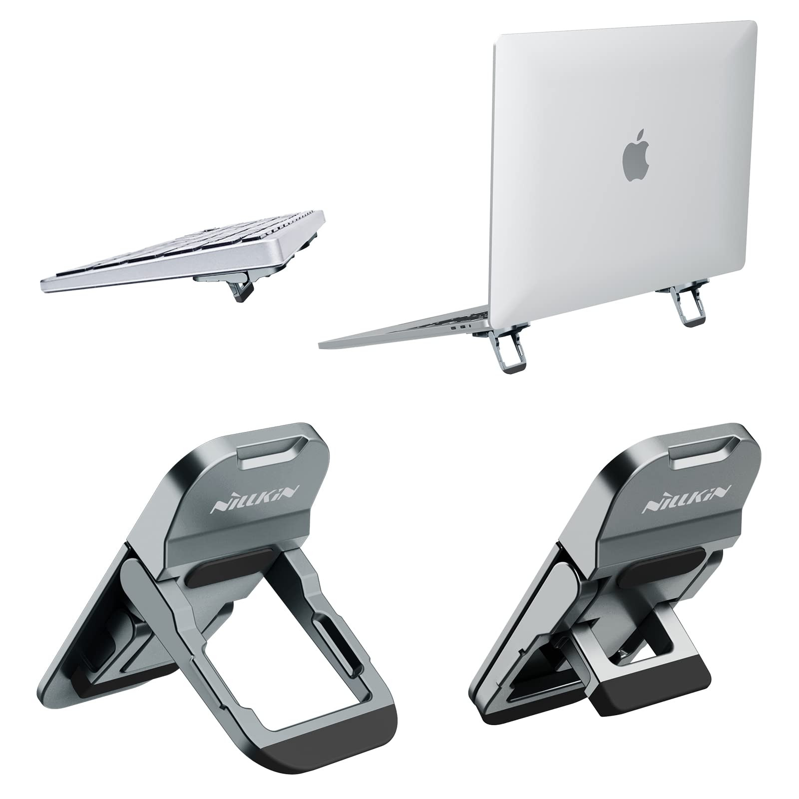 Adjustable Laptop Stand, Ergonomic Design, Foldable, Suitable for MacBook Pro...