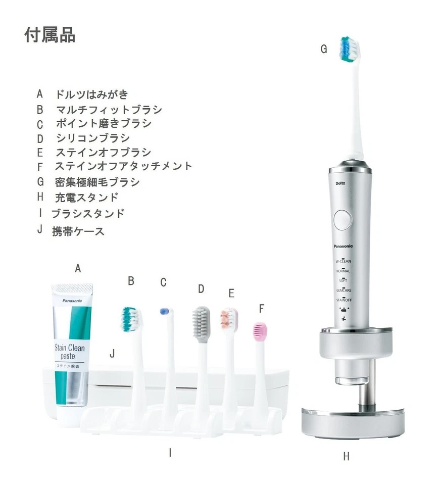 Cepillo de dientes eléctrico Panasonic Doltz negro EW-DP51-K 935 Foto 4 de 4