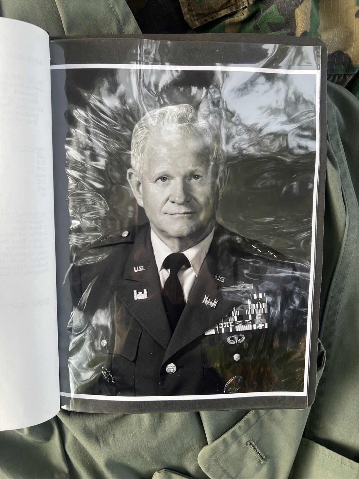 US Army Major General Johnson Uniform Grouping (CC567