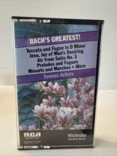 Bach's Greatest Audio Cassette