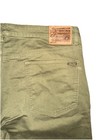 Volcom Vorta Slim Straight Stretch Denim Jeans Olive Green Mens Size 40 x 32 — photo 1